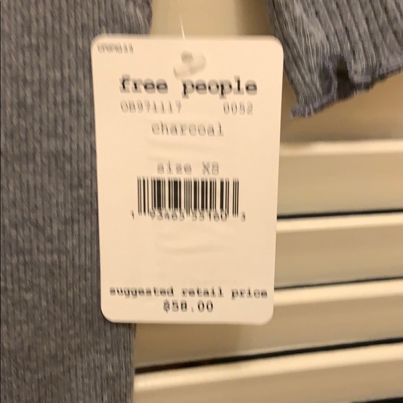 142. Free People Margaux Ribbed Top - Picture 8 of 11